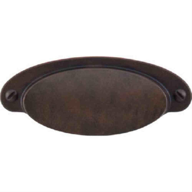 Top Knobs M1195 Dakota Cup Pull 2 9/16" Center to Center Patina Rouge
