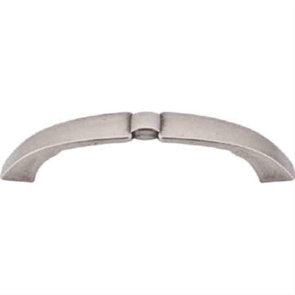 Top Knobs M1208 Lida Cabinet Pull 3-3/4" Center to Center Pewter Antique