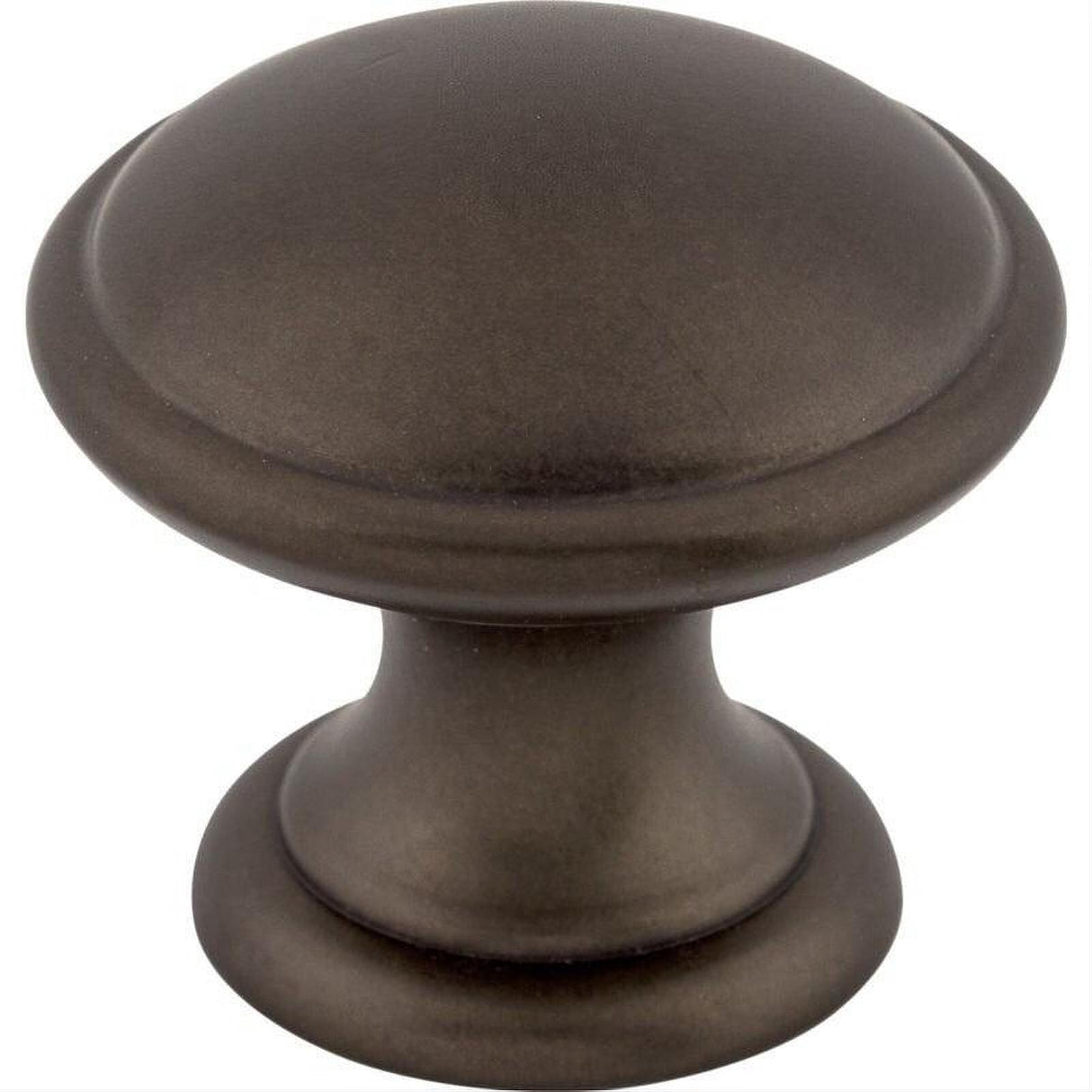Top Knobs M1224 Emboss 1 1/4" Diameter Mushroom Cabinet Knob Oil Rubbed Bronze