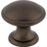 Top Knobs M1224 Emboss 1 1/4" Diameter Mushroom Cabinet Knob Oil Rubbed Bronze
