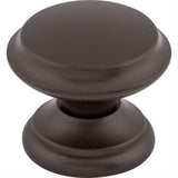 Top Knobs M1230 Flat Top 1 3/8" Diameter Mushroom Cabinet Knob Oil Rubbed Bronze