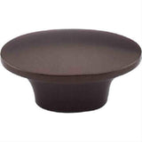 Top Knobs M1233 Oval Cabinet Knob 1-1/2" Oil Rubbed Bronze