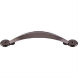 Top Knobs M1236 Angle Cabinet Pull 3-3/4" Center to Center Oil Rubbed Bronze