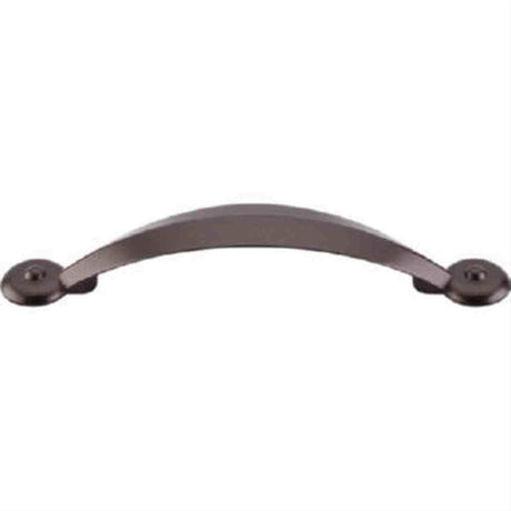 Top Knobs M1236 Angle Cabinet Pull 3-3/4" Center to Center Oil Rubbed Bronze