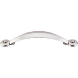 Top Knobs M1238 Angle Cabinet Pull 3-3/4" Center to Center Pewter Antique