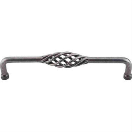 Top Knobs M1242-12 Birdcage Cabinet Pull / Appliance Pull 12" Center to Center Pewter
