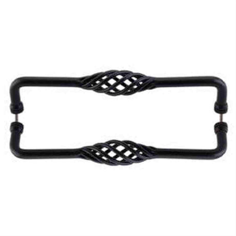 Top Knobs M1243-12 Birdcage Cabinet Pull / Appliance Pull 12" Center to Center Patina Black