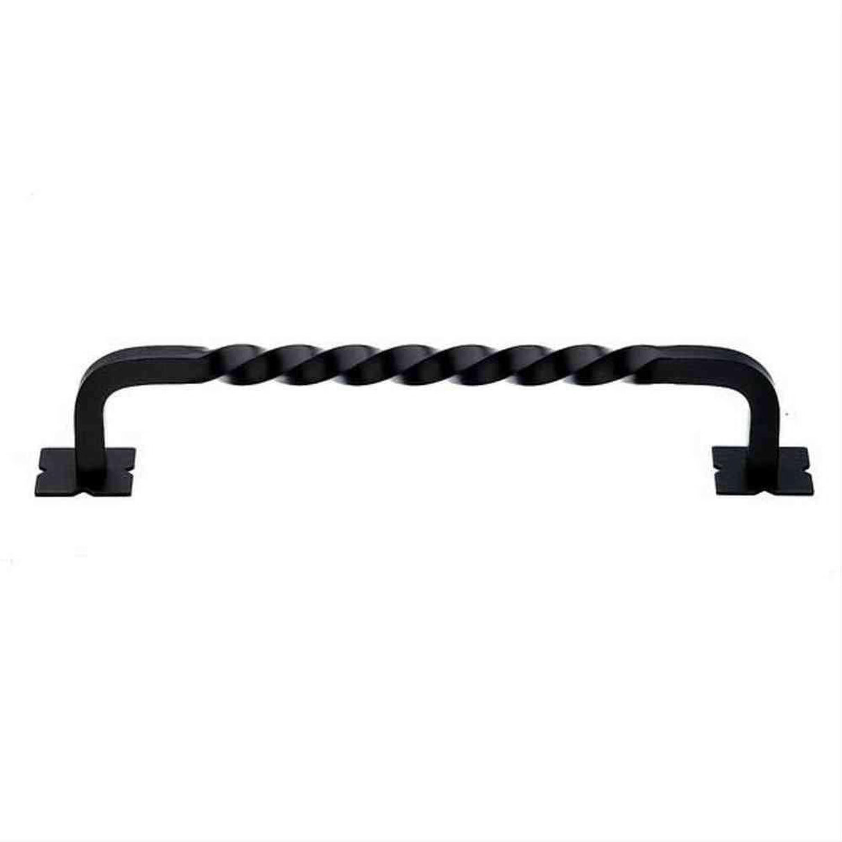 Top Knobs M1246-18 Twist Cabinet Pull / Appliance Pull 18" Center to Center Patina Black
