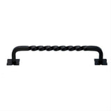 Top Knobs M1246-30 Twist 30" Center to Center Cabinet Pull / Appliance Pull Patina Black