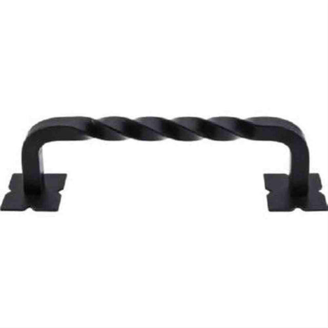 Top Knobs M1246-8 Twist Cabinet Pull / Appliance Pull 8" Center to Center Patina Black