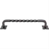 Top Knobs M1247-12 Twist Cabinet Pull / Appliance Pull 12" Center to Center Pewter