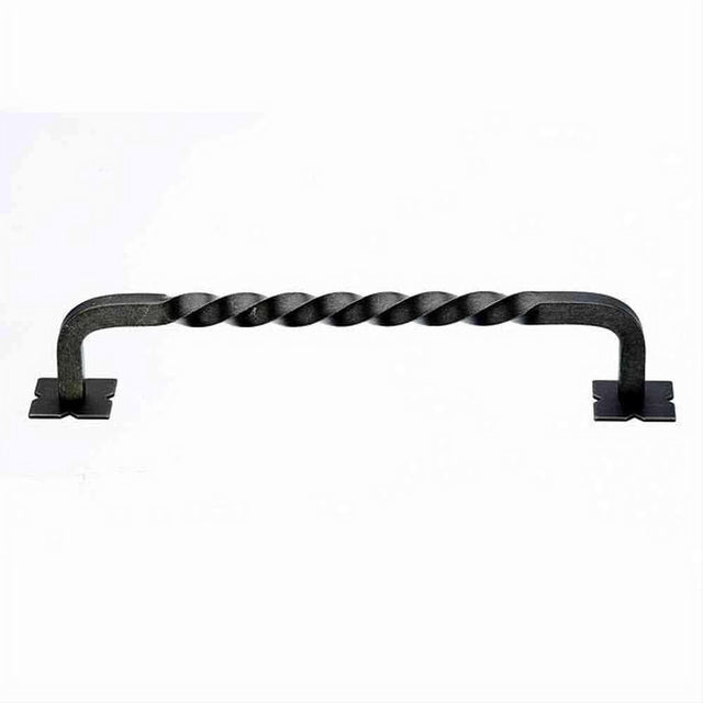 Top Knobs M1247-18 Twist Cabinet Pull / Appliance Pull 18" Center to Center Pewter