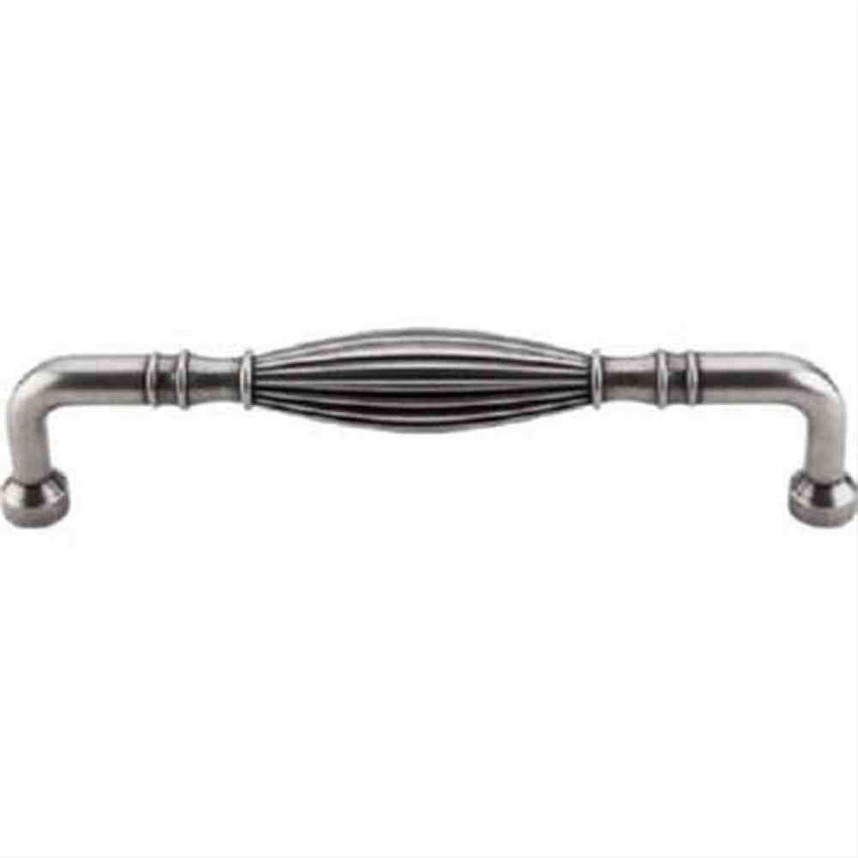 Top Knobs M1249-7 Tuscany D-Pull 7" Center to Center Pewter Antique