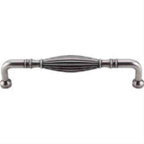 Top Knobs M1249-7 Tuscany D-Pull 7" Center to Center Pewter Antique