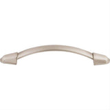 Top Knobs M1266 Buckle 5 1/16" Center to Center Arched Cabinet Pull Brushed Satin Nickel
