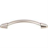 Top Knobs M1267 Buckle 5 1/16" Center to Center Arched Cabinet Pull Polished Nickel