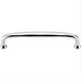 Top Knobs M1278 Charlotte Cabinet Pull 6" Center to Center Polished Nickel