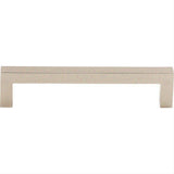 Top Knobs M1284 Square Bar 5 1/16" Center to Center Bar Pull Polished Nickel