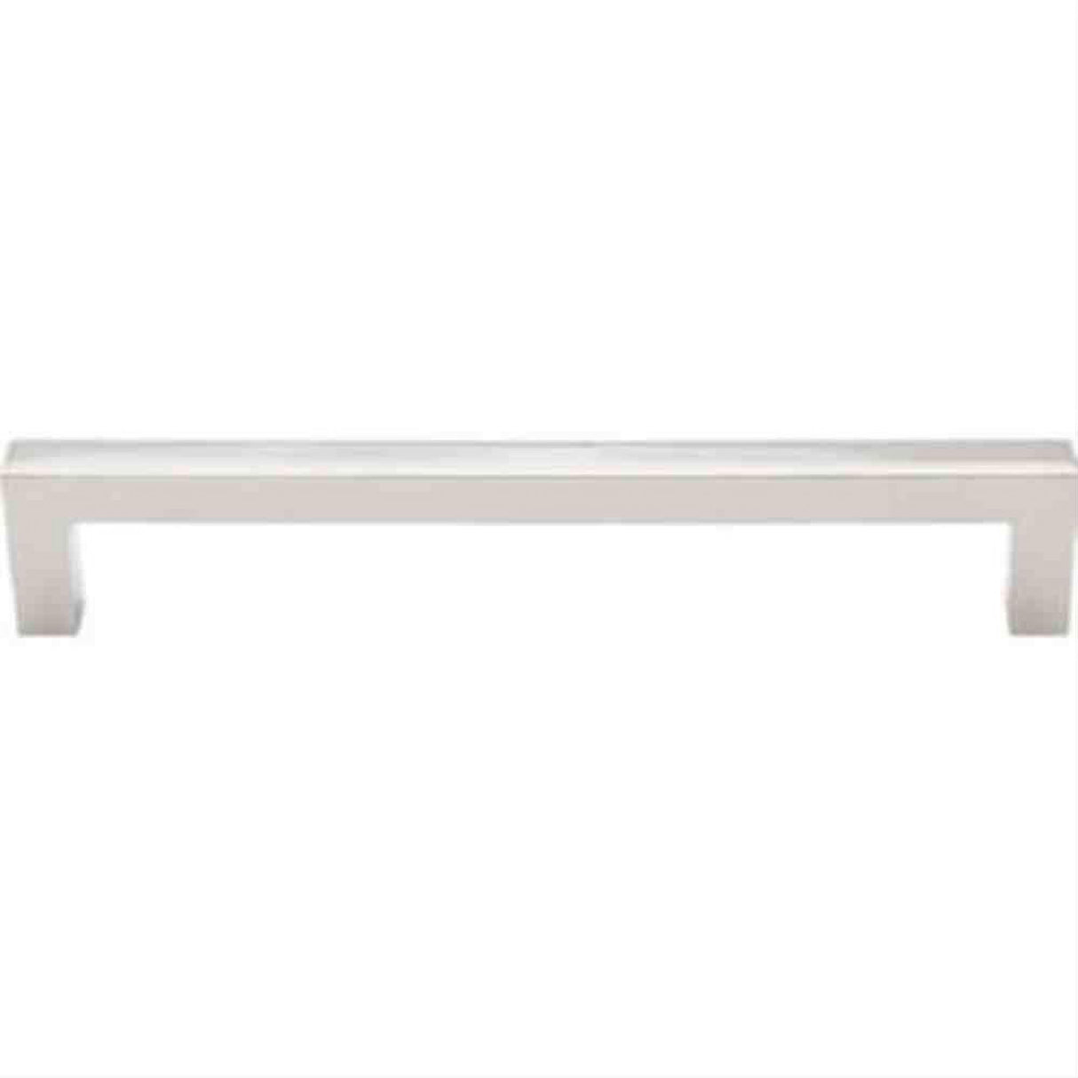 Top Knobs M1285 Square Bar Cabinet Pull 6-5/16" Center to Center Polished Nickel