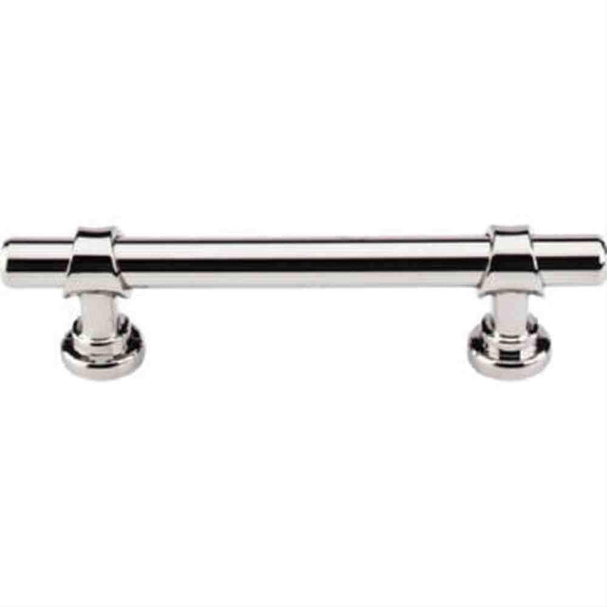 Top Knobs M1289 Bit Cabinet Pull 3-3/4" Center to Center Polished Nickel