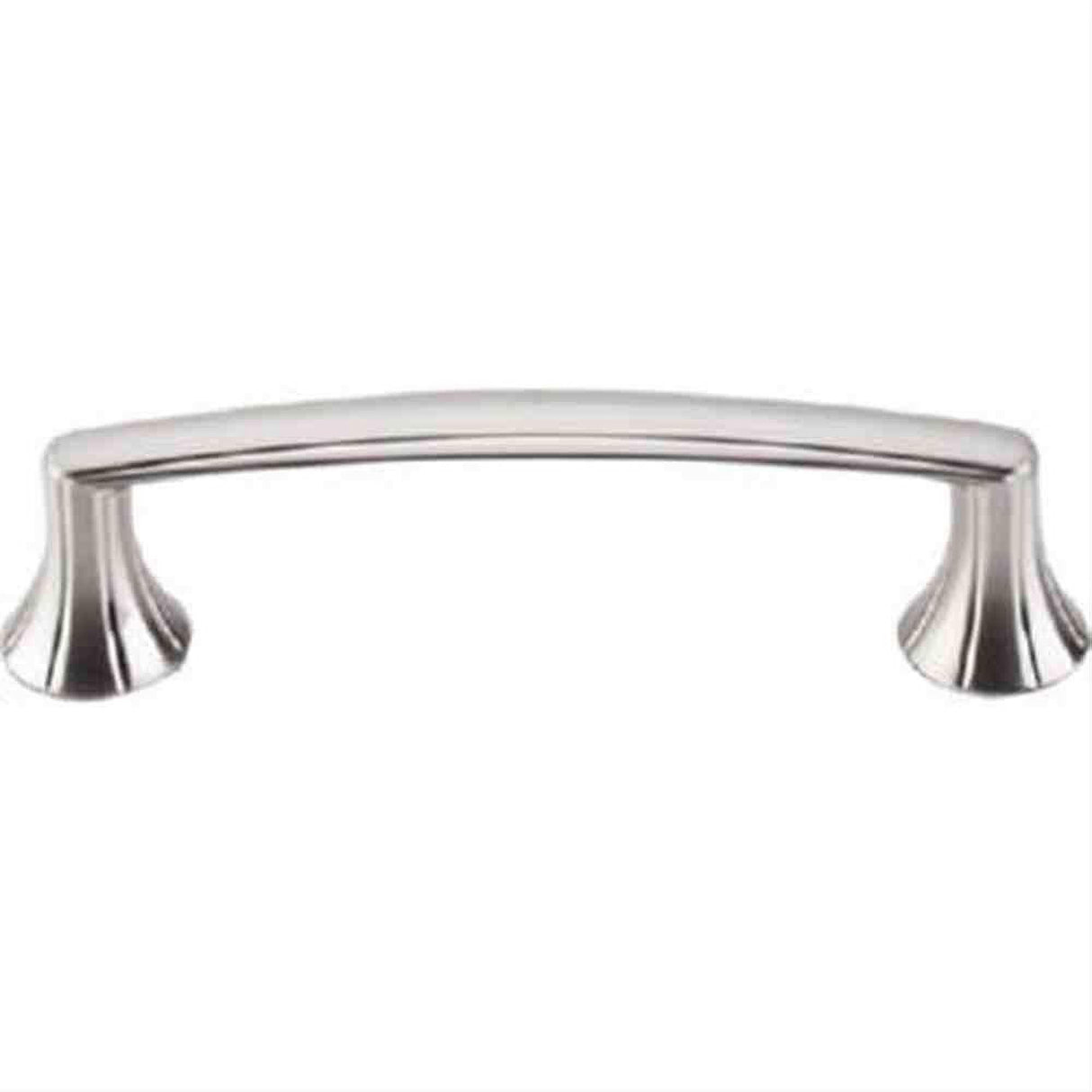 Top Knobs M1292 Rue Cabinet Pull 3-3/4" Center to Center Brushed Satin Nickel