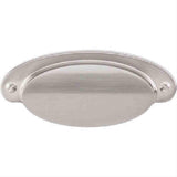 Top Knobs M1298 Dakota Cup Pull 2 9/16" Center to Center Brushed Satin Nickel