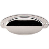 Top Knobs M1299 Dakota Cup Pull 2 9/16" Center to Center Polished Nickel