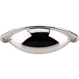 Top Knobs M1302 Somerset Cup Pull 2-1/2" Center to Center Polished Nickel