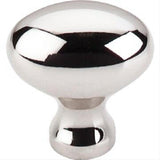 Top Knobs M1305 Egg Cabinet Knob 1-1/4" Polished Nickel