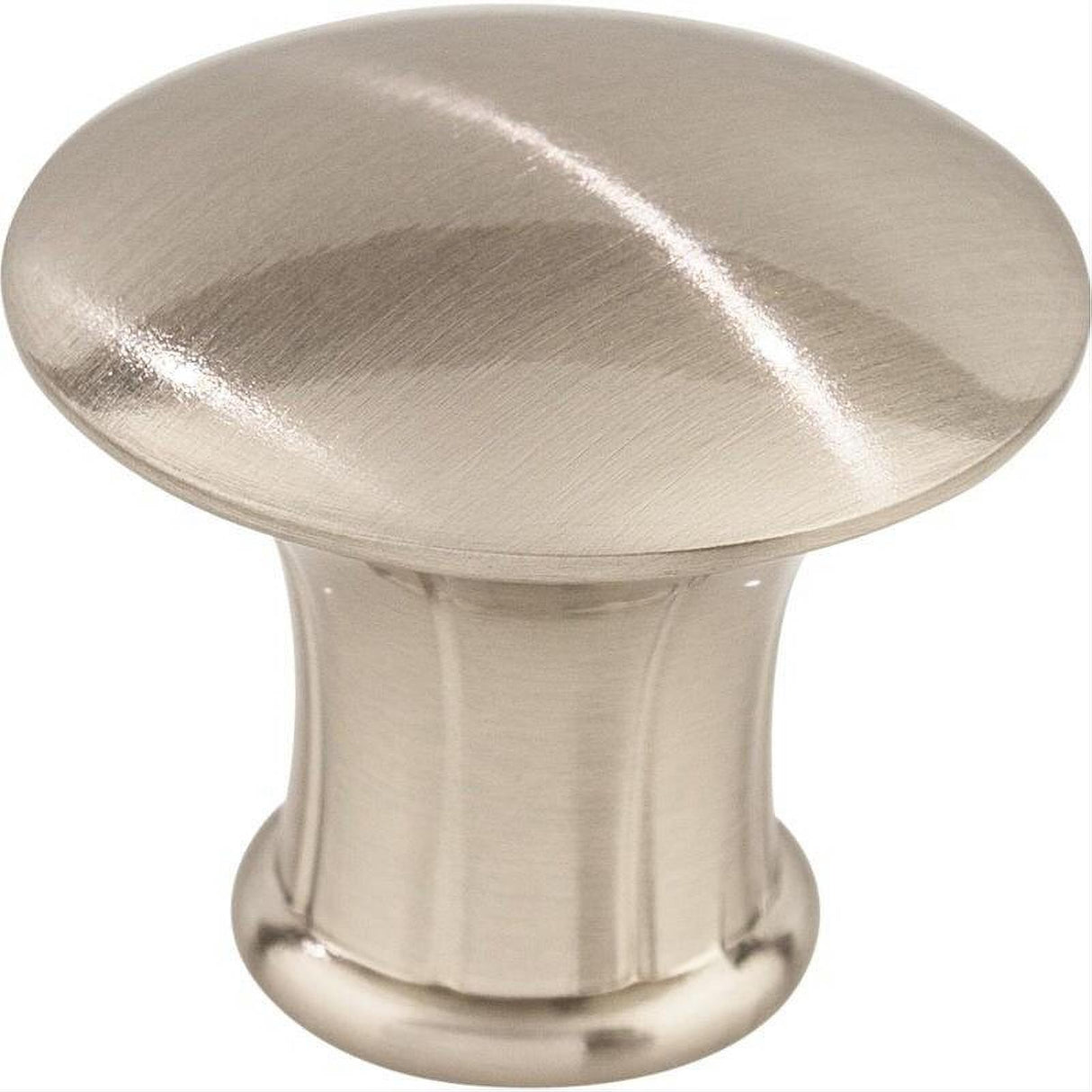 Top Knobs M1306 Lund 1 1/4" Diameter Mushroom Cabinet Knob Brushed Satin Nickel