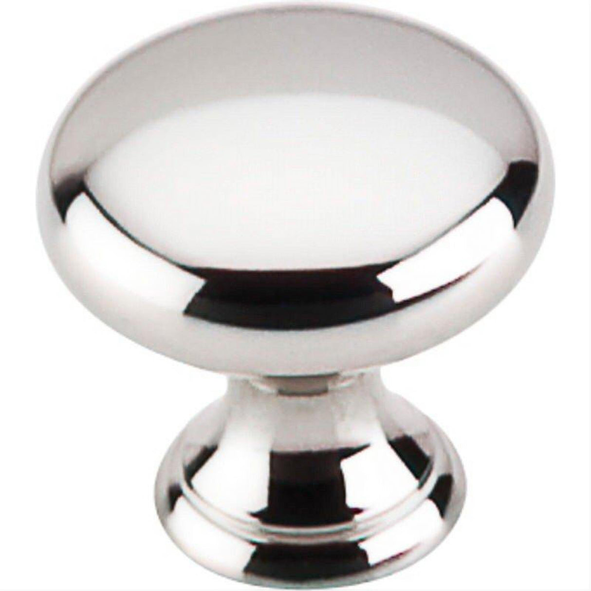 Top Knobs M1311 M131 Asbury 15/16" Diameter Mushroom Cabinet Knob Polished Nickel