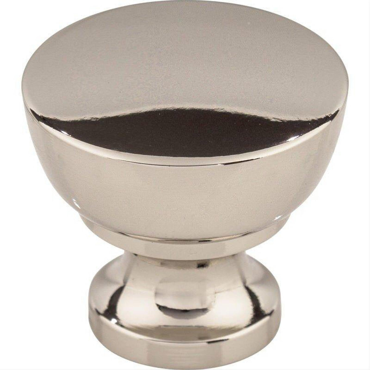 Top Knobs M1321 M1 Bergen 1 1/4" Diameter Mushroom Cabinet Knob Polished Nickel