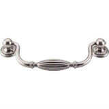 Top Knobs M133 Tuscany Small Drop Cabinet Pull 5-1/16" Center to Center Pewter Antique