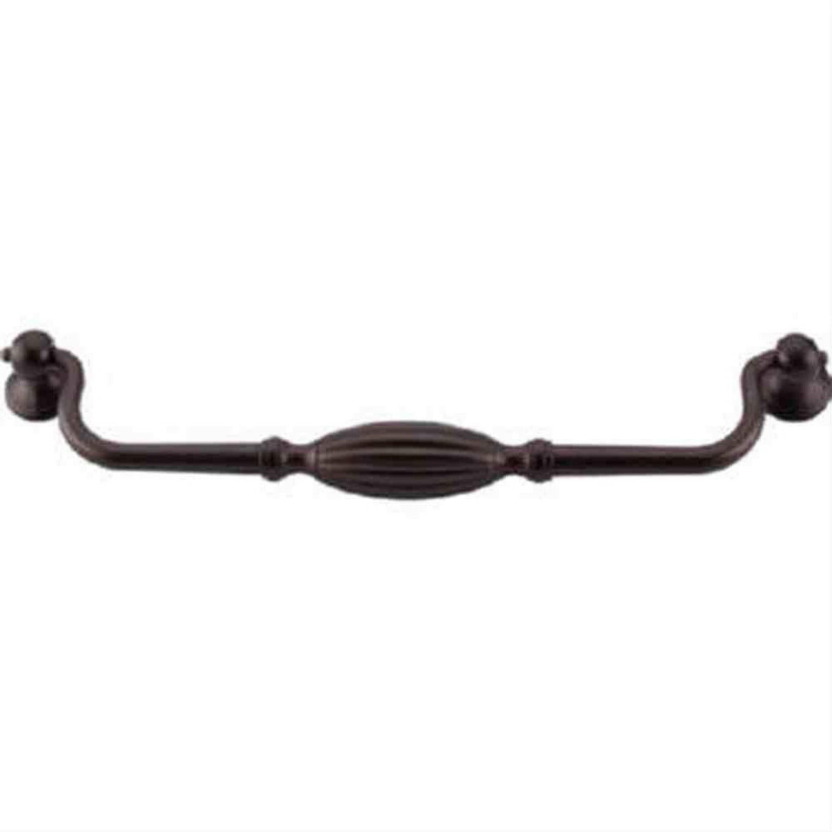 Top Knobs M1337 Tuscany Large Drop Cabinet Pull 8-13/16" Center to Center Oil Rubbed Bronze