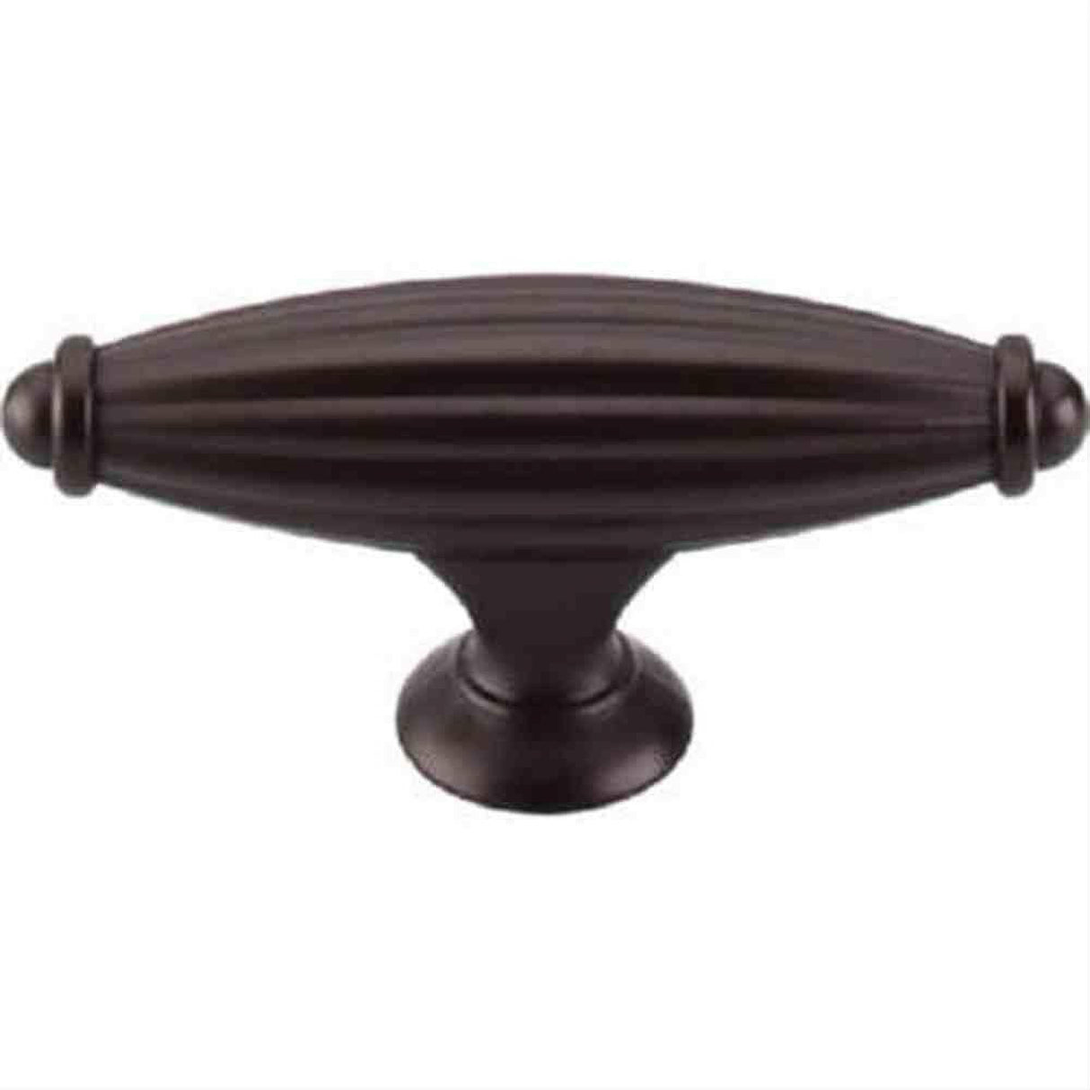 Top Knobs M1339 Tuscany Small T-Handle 2-5/8" Oil Rubbed Bronze