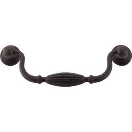 Top Knobs M134 Tuscany Small Drop Cabinet Pull 5-1/16" Center to Center Rust