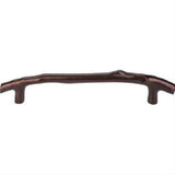 Top Knobs M1358 Aspen Twig Cabinet Pull 12" Center to Center Mahogany Bronze
