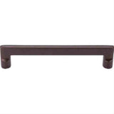 Top Knobs M1368 Aspen Flat Sided Cabinet Pull 6" Center to Center Mahogany Bronze