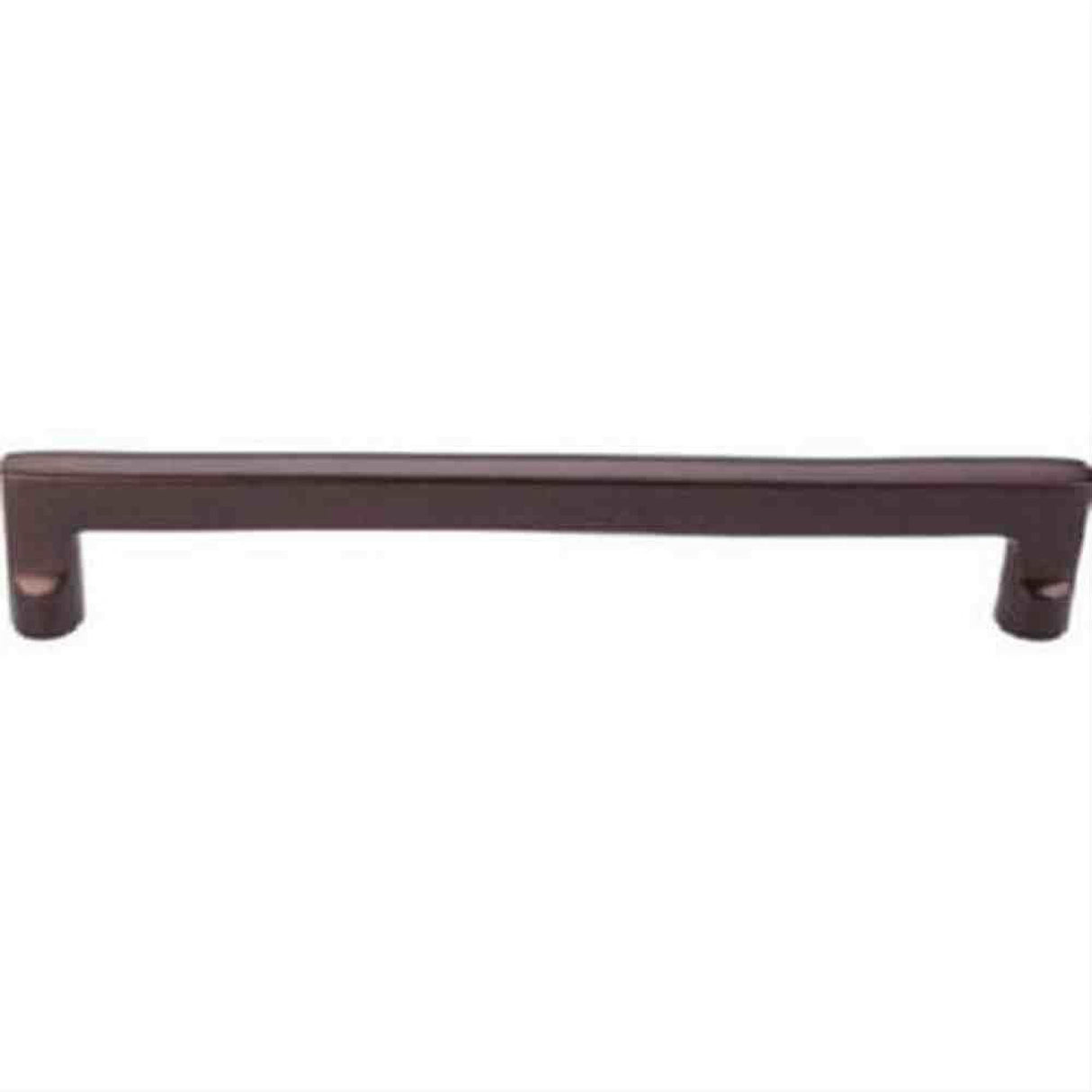 Top Knobs M1373 Aspen Flat Sided Cabinet Pull 9" Center to Center Mahogany Bronze
