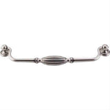 Top Knobs M138 Tuscany Large Drop Cabinet Pull 8-13/16" Center to Center Pewter Antique