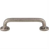Top Knobs M1385 M138 Aspen Rounded 4" Center to Center Bar Pull Silicon Bronze Light