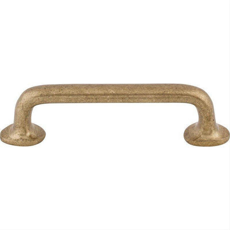 Top Knobs M1386 M138 Aspen Rounded 4" Center to Center Bar Pull Light Bronze