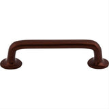 Top Knobs M1388 M138 Aspen Rounded 4" Center to Center Bar Pull Mahogany Bronze