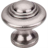 Top Knobs M14 Ascot Cabinet Knob 1-1/4" Pewter Antique