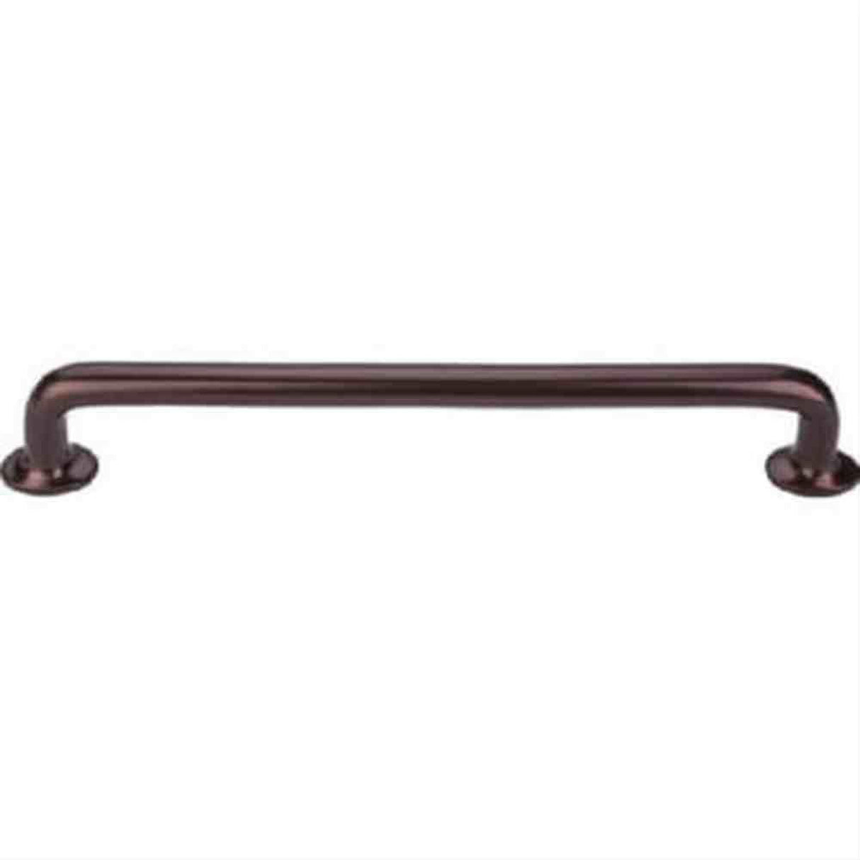Top Knobs M1403 Aspen Rounded Cabinet Pull 12" Center to Center Mahogany Bronze