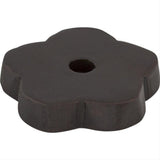 Top Knobs M1427 M142 Aspen Flower 1" Knob Backplate Medium Bronze