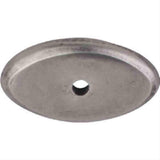 Top Knobs M1435 Aspen Oval Backplate 1-1/2" Silicon Bronze Light