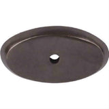 Top Knobs M1442 Aspen Oval Backplate 1-3/4" Medium Bronze