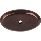 Top Knobs M1443 Aspen Oval Backplate 1-3/4" Mahogany Bronze