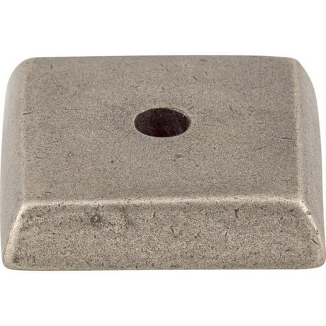 Top Knobs M1445 M144 Aspen Square 7/8" Knob Backplate Silicon Bronze Light